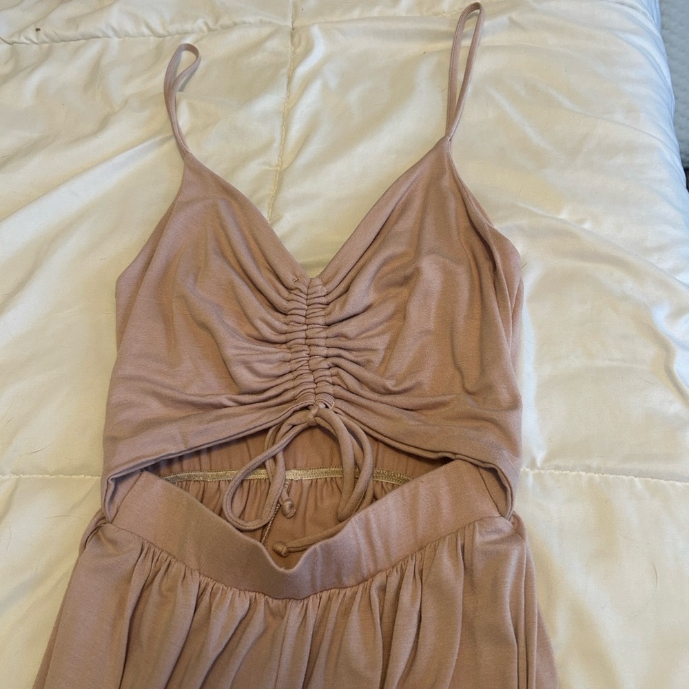 Women's Mauve Jumpsuit
